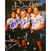 Pacific Blue original cast autographed photo - framed
