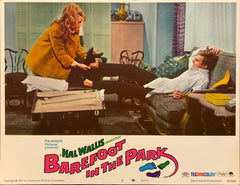 Jane Fonda and Robert Redford "Barefoot in the Park" original Lobby Card