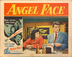 Robert Mitchum and Jean Simmons "Angel Face" original lobby card