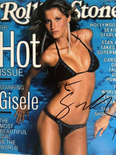 Gisele signed photo