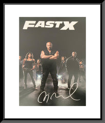 Fast X Vin Diesel signed movie photo