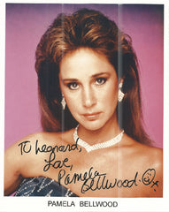 Dynasty Pamela Bellwood signed photo