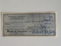 Deborah Kerr signed check