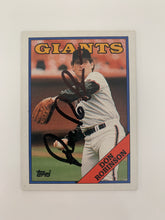 Don Robinson signed baseball card - Sports card