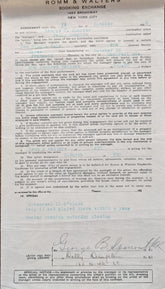 Dolly Dumplin Signed Contract