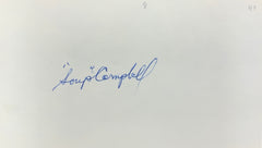 MLB player Clarence "Soup" Campbell original signature cut PSA