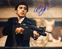 Al Pacino signed "Scarface" movie photo