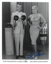 The Candidate June Wilkinson signed photo