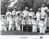 The Bad News Bears Chris Barnes signed movie photo