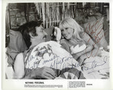 Nothing Personal Suzanne Somers and Donald Sutherland Signed Photo