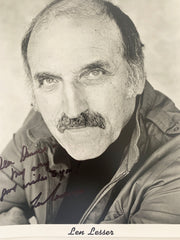 Seinfeld's Len Lesser signed photo