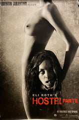 Hostile II 2007 Original Topless Double Sided Movie Poster 