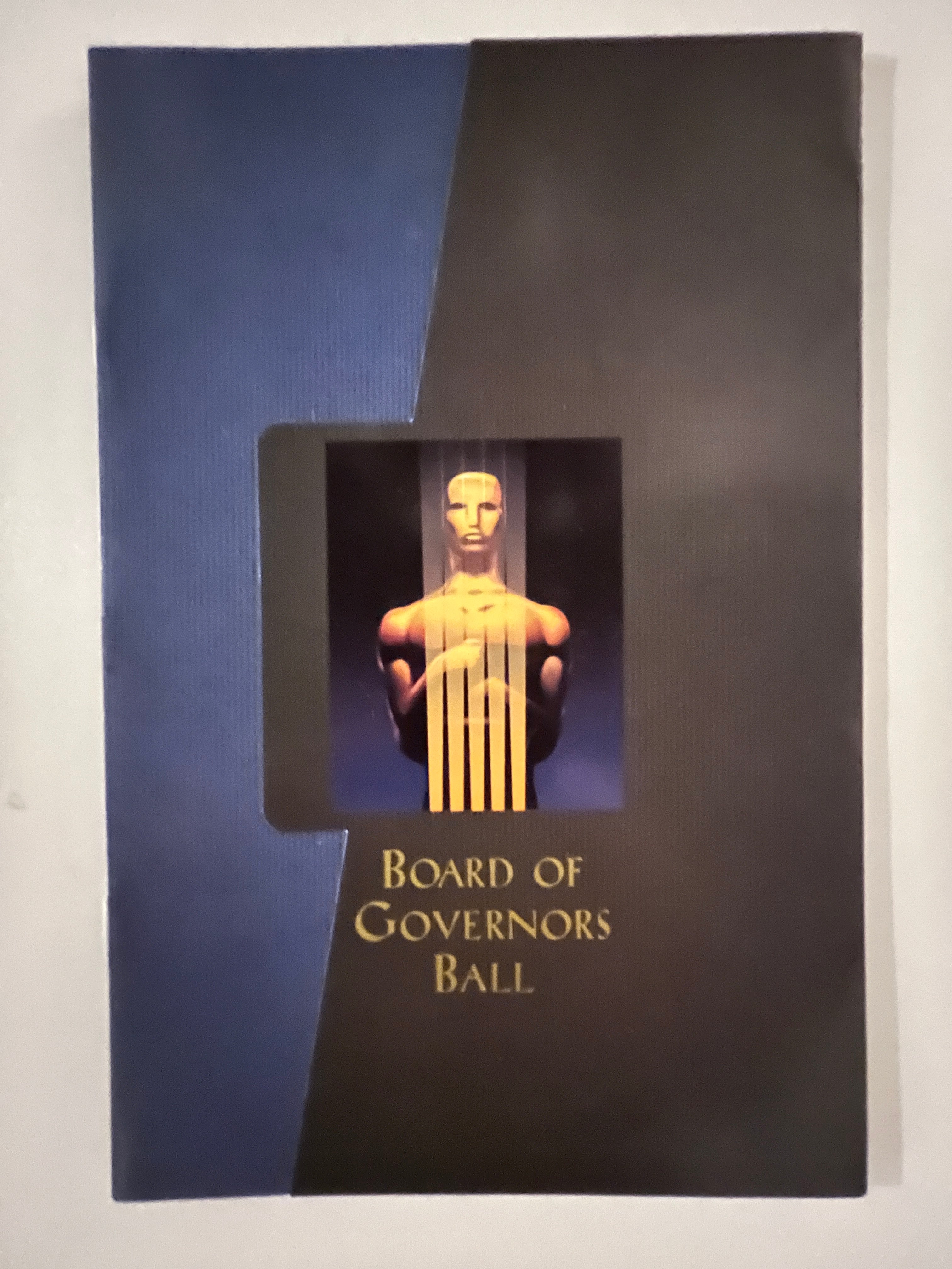 Original 1995 Governors Ball Invitation 