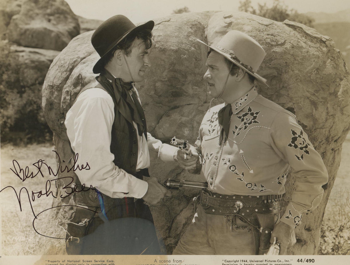 Noah Beery signed movie photo