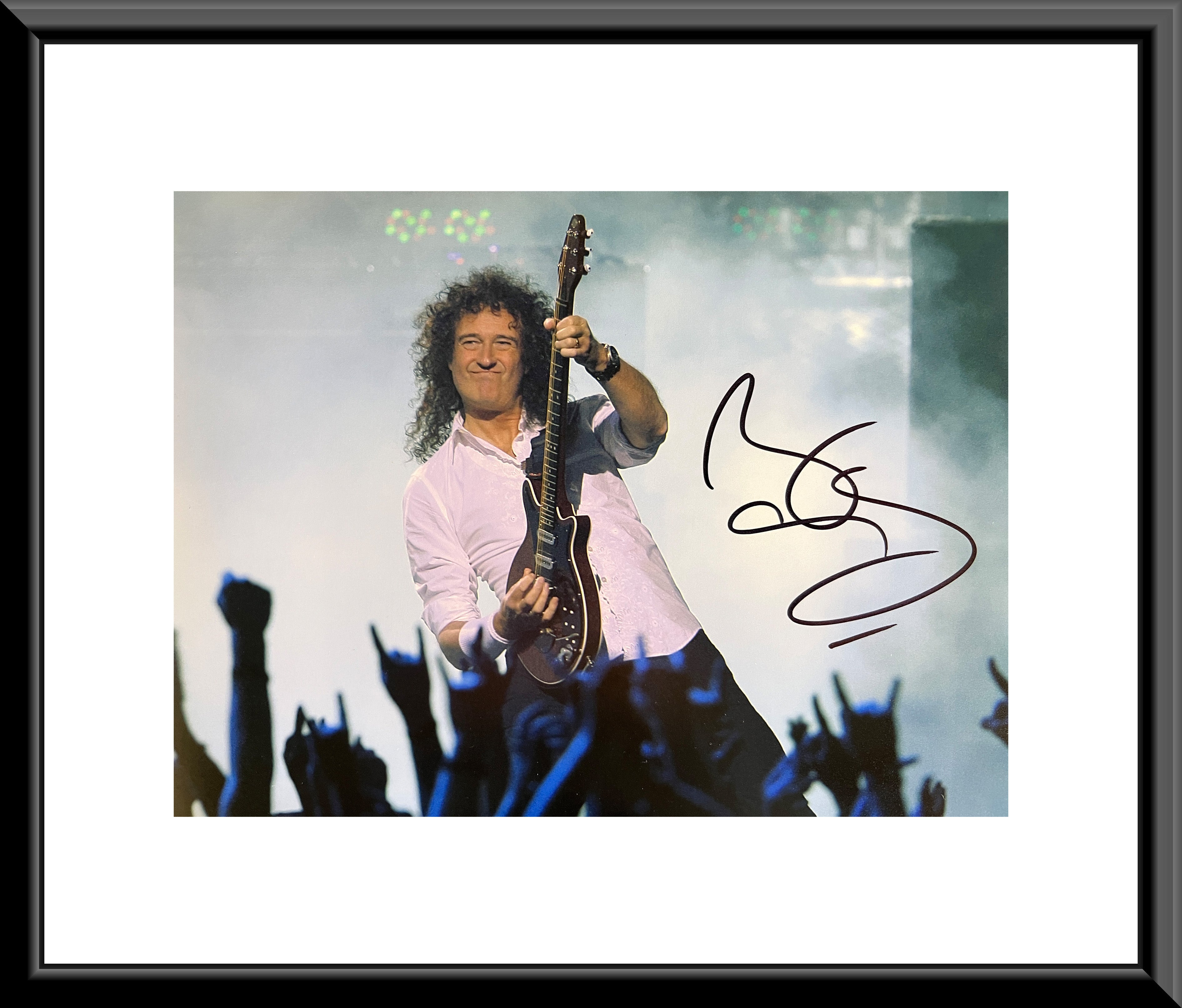 Queen Brian May signed photo