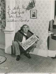 William Bendix signed photo. GFA Authenticated