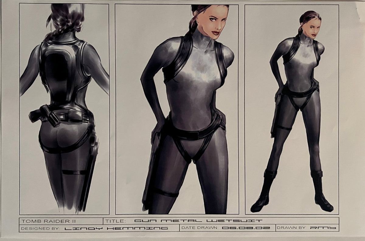 Lara Croft Tomb Raider Paramount Pictures concept art