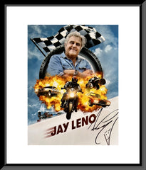 Talk Show Host Jay Leno signed photo