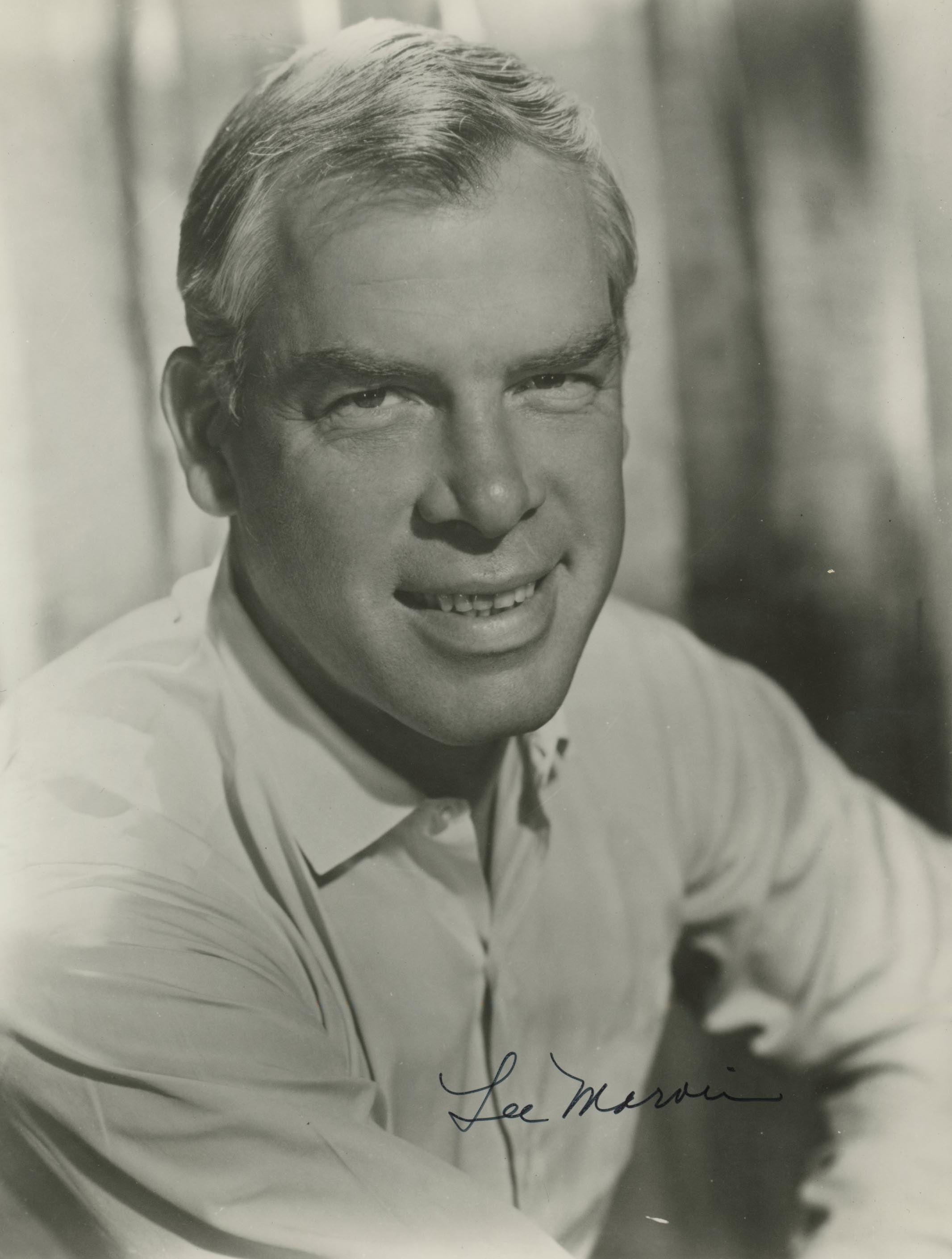 Lee Marvin signed The Dirty Dozen photo