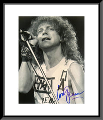 Foriegner Lou Gramm signed photo 