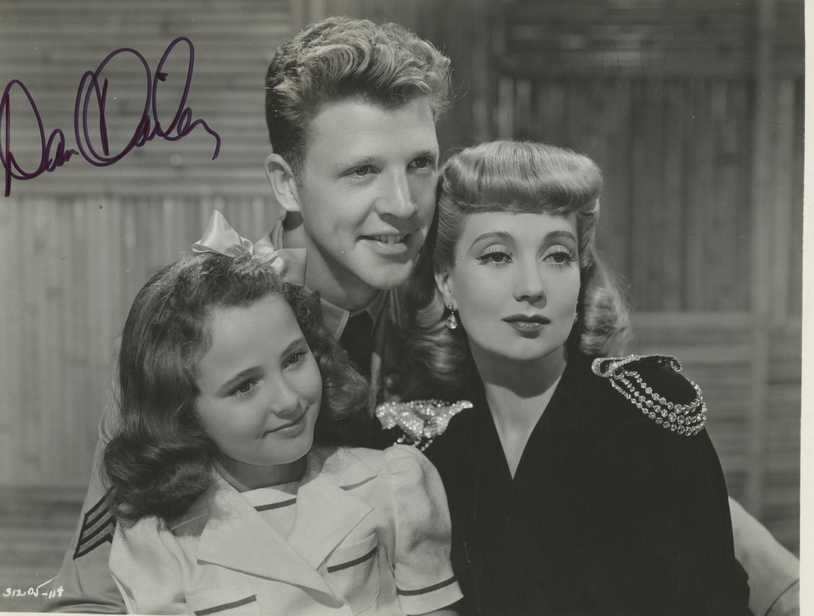 Dan Dailey signed movie photo