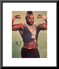 Mr. T signed photo