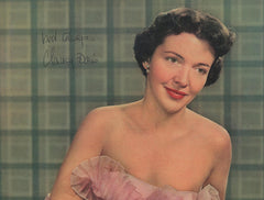 Nancy"Mrs Ronald Reagan" Davis signed magazine clip 