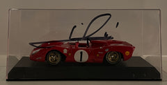 Mario Andretti signed diecast car