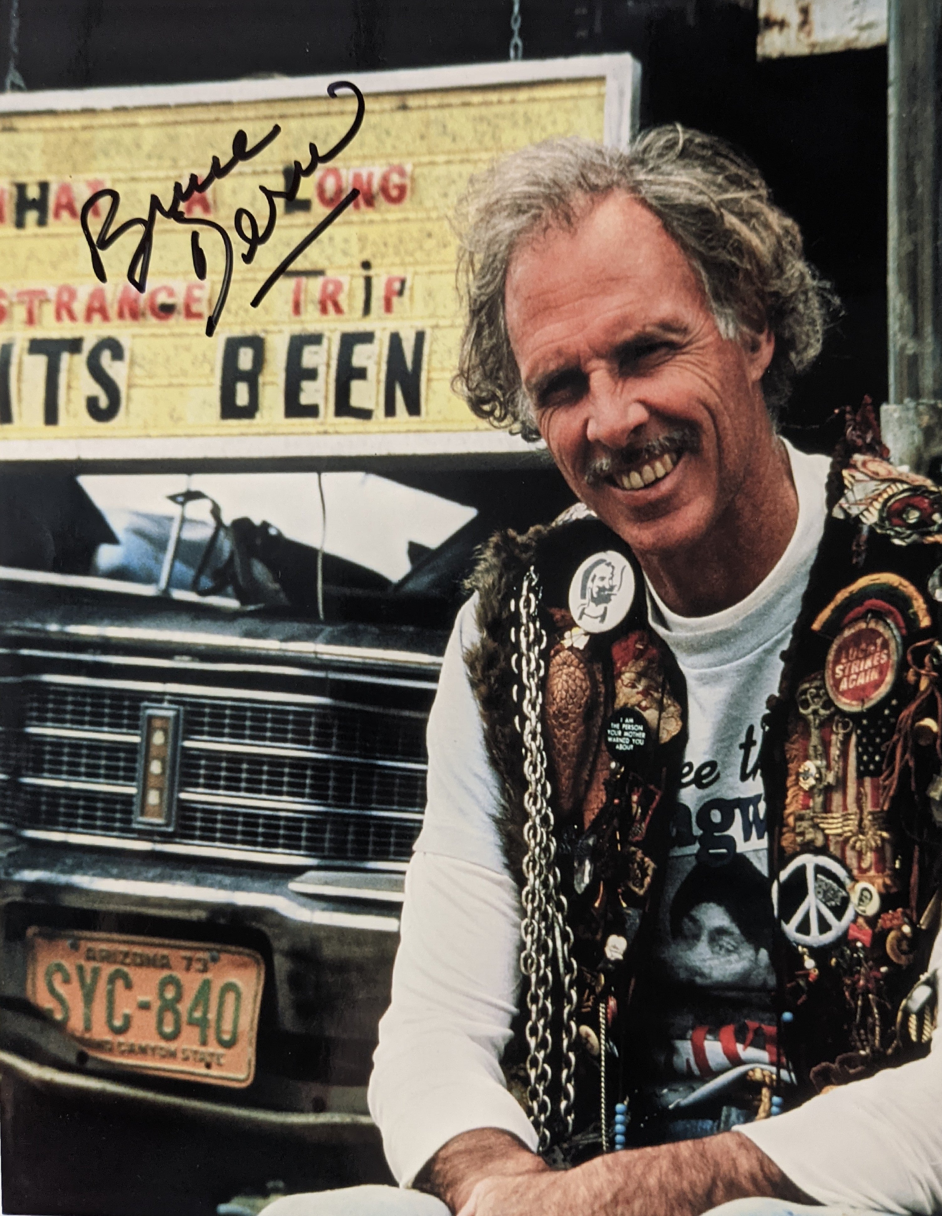 Bruce Dern signed photo