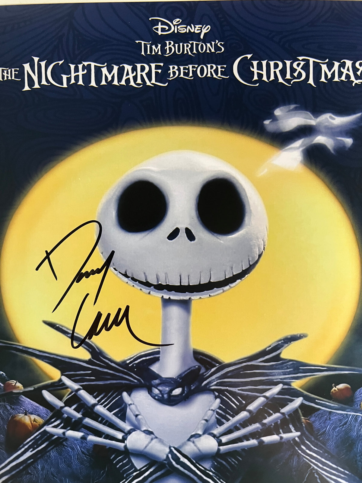 Danny Elfman signed photo