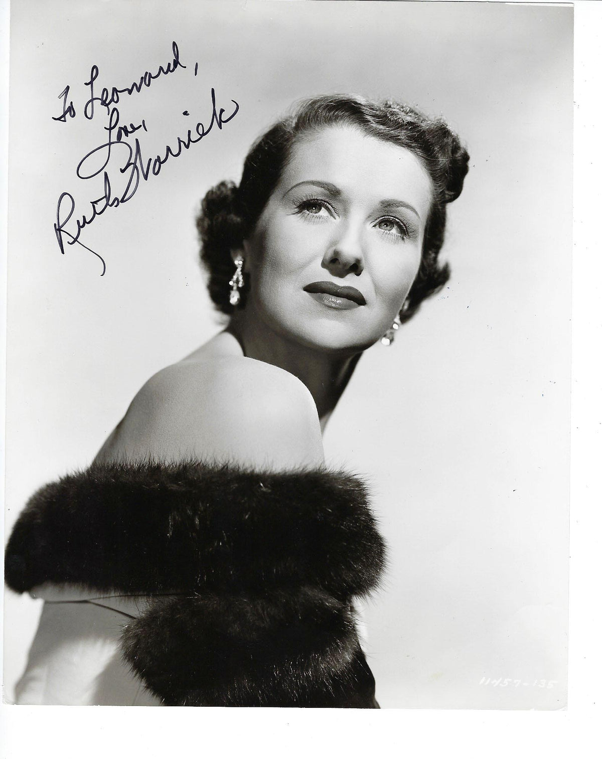 Gunsmoke Ruth Warrick signed photo