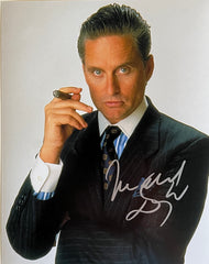 Wall Street Michael Douglas signed photo