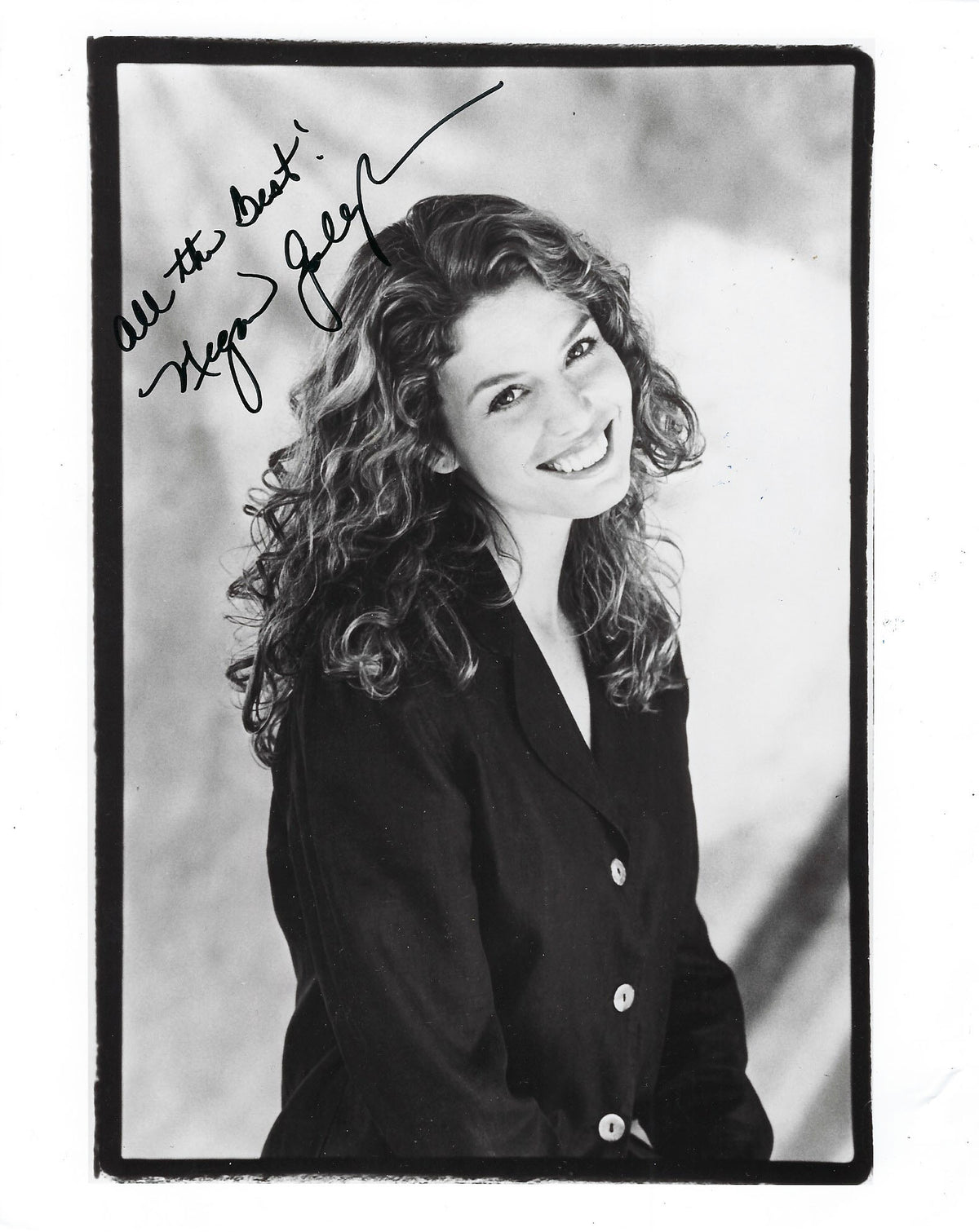 The Running Man Megan Gallivan signed photo