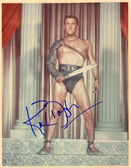 Kirk Douglas signed "Spartacus" movie photo