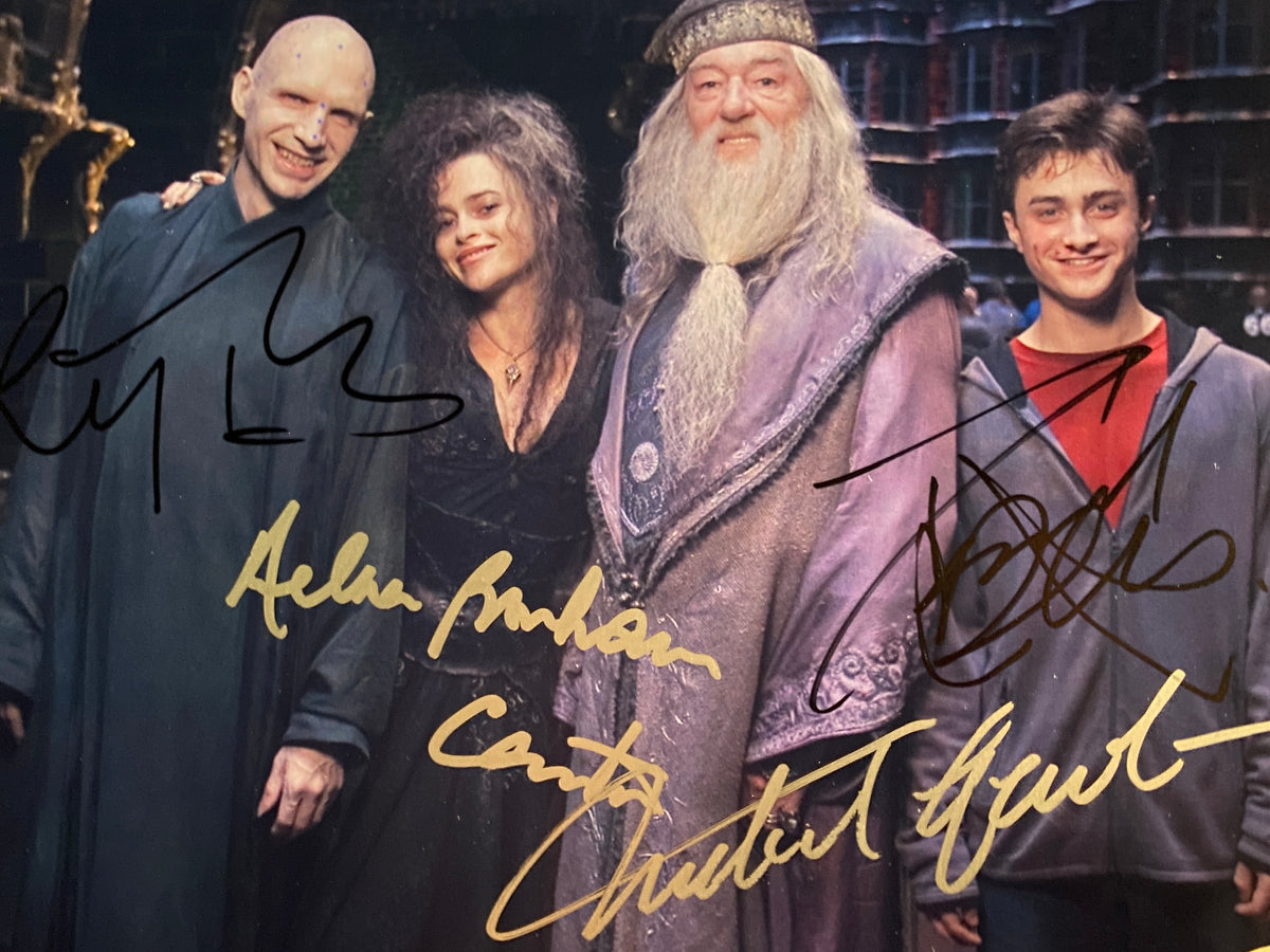 Harry Potter signed photo