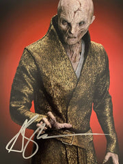 Star Wars Andy Serkis signed movie photo