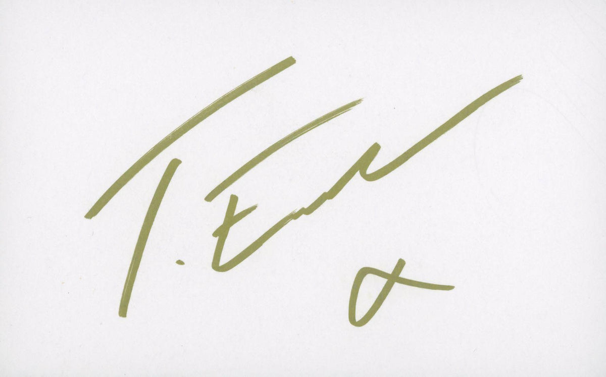 Taron Egerton " Elton John" original signature