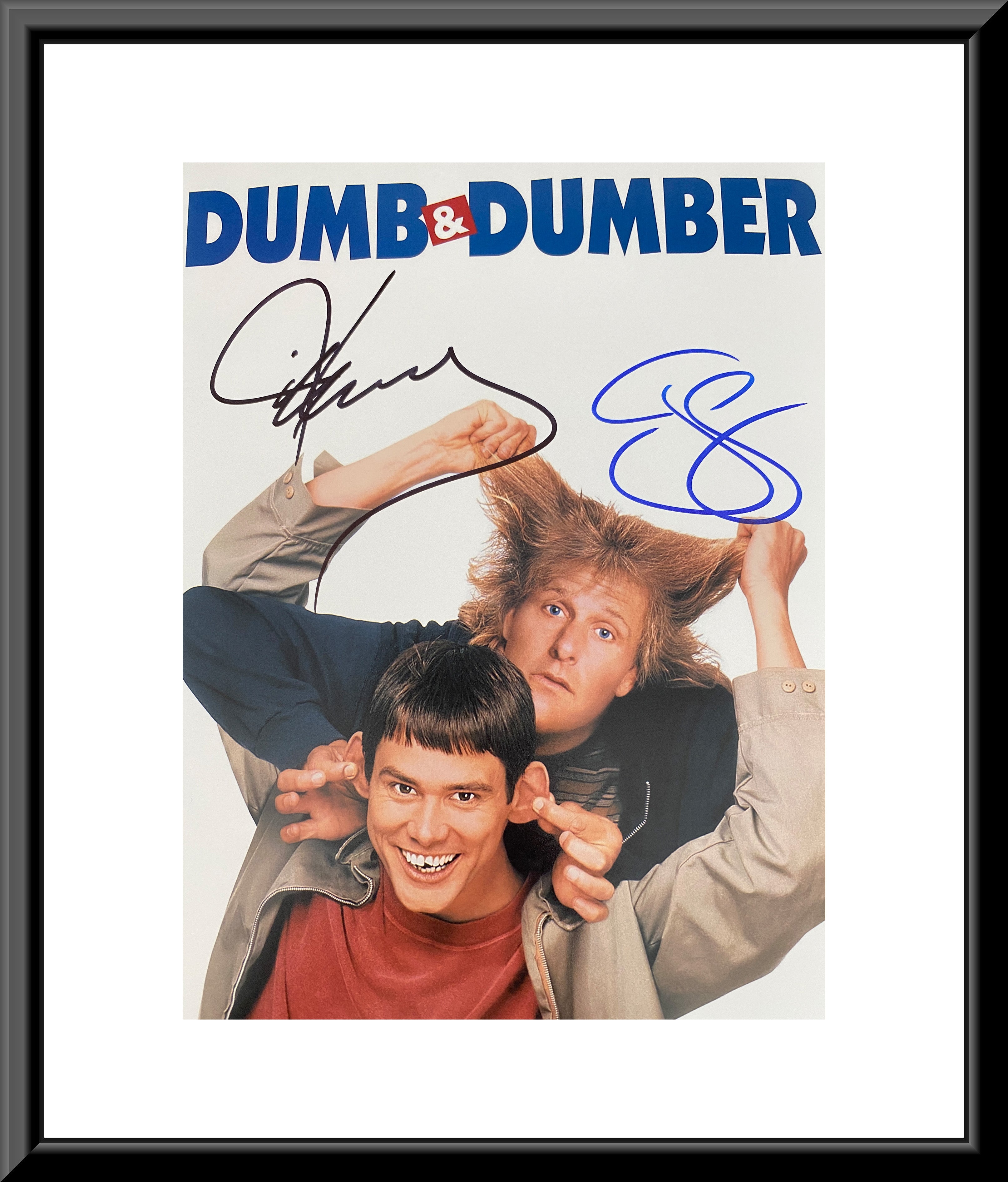 Dumb and Dumber cast signed photo