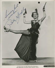 Betty Grable signed movie photo. GFA Authenticated