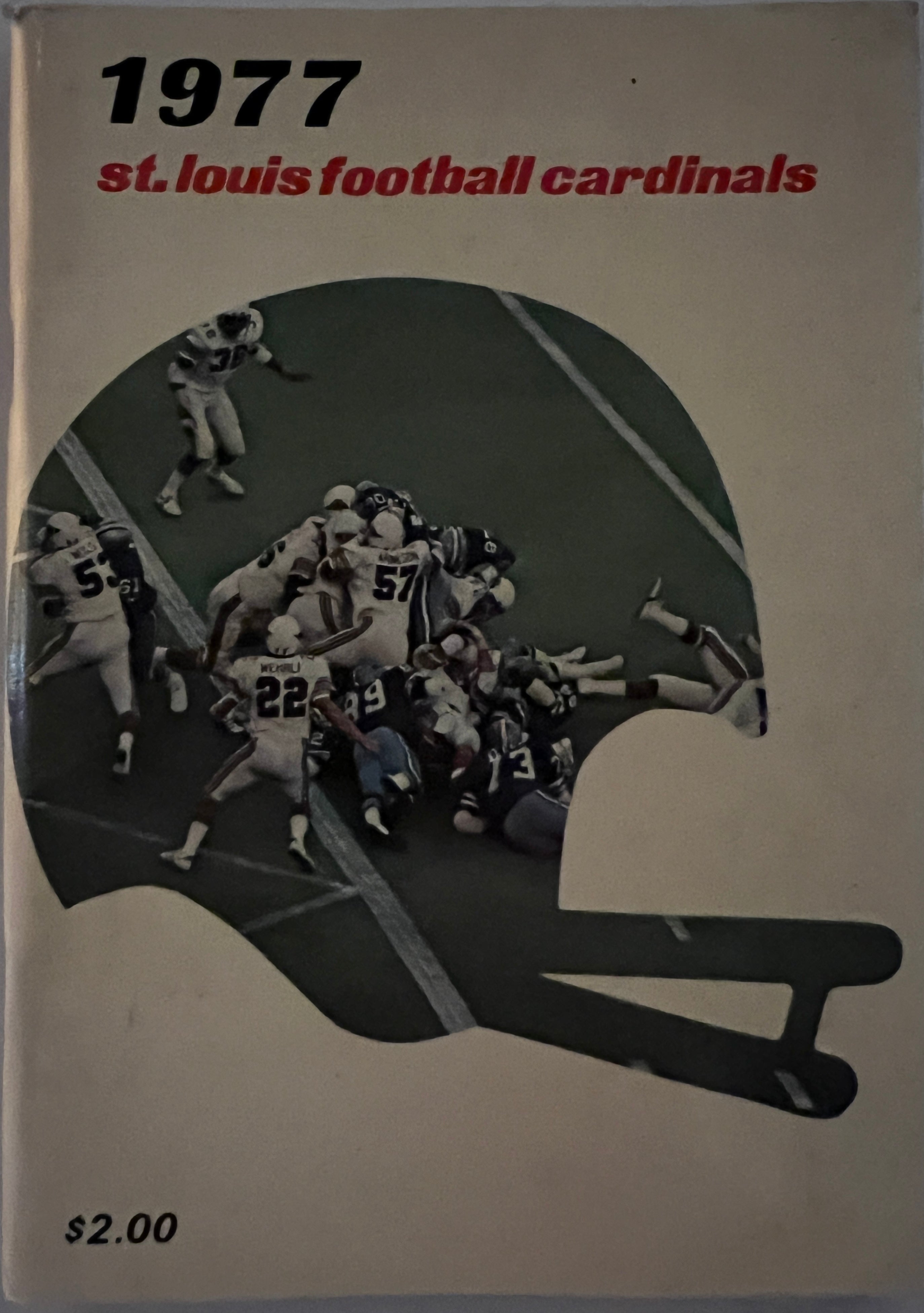 1977 St. Louis Cardinals team program