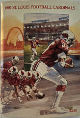 1981 St. Louis Cardinals team program