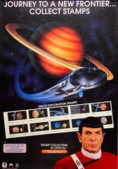 Star Trek Space Exploration Stamp Collectors original movie poster