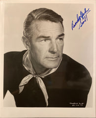 Randolph Scott signed photo