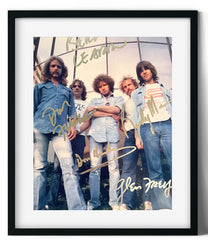 The Eagles band signed photo