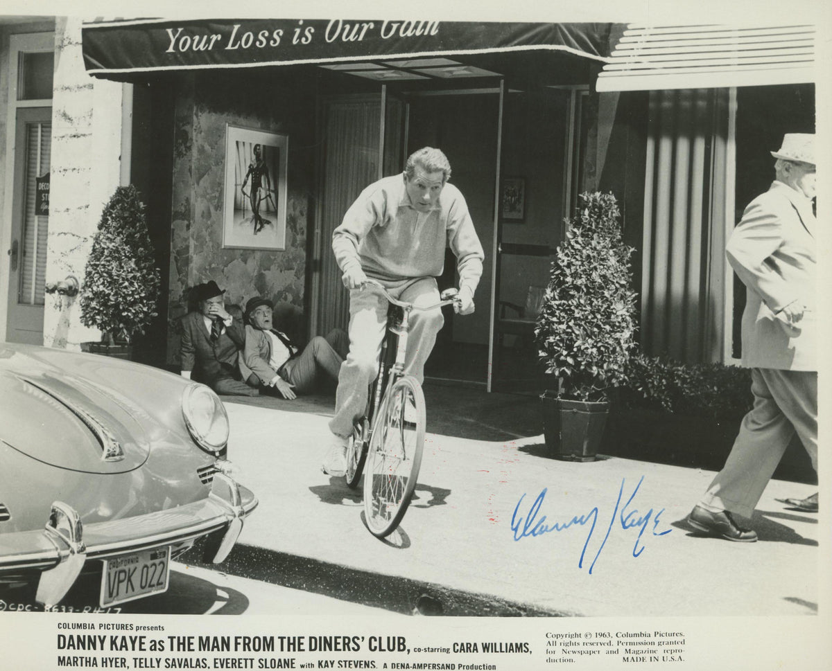 Danny Kaye signed photo