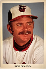 Baltimore Orioles Rick Dempsey baseball trading card