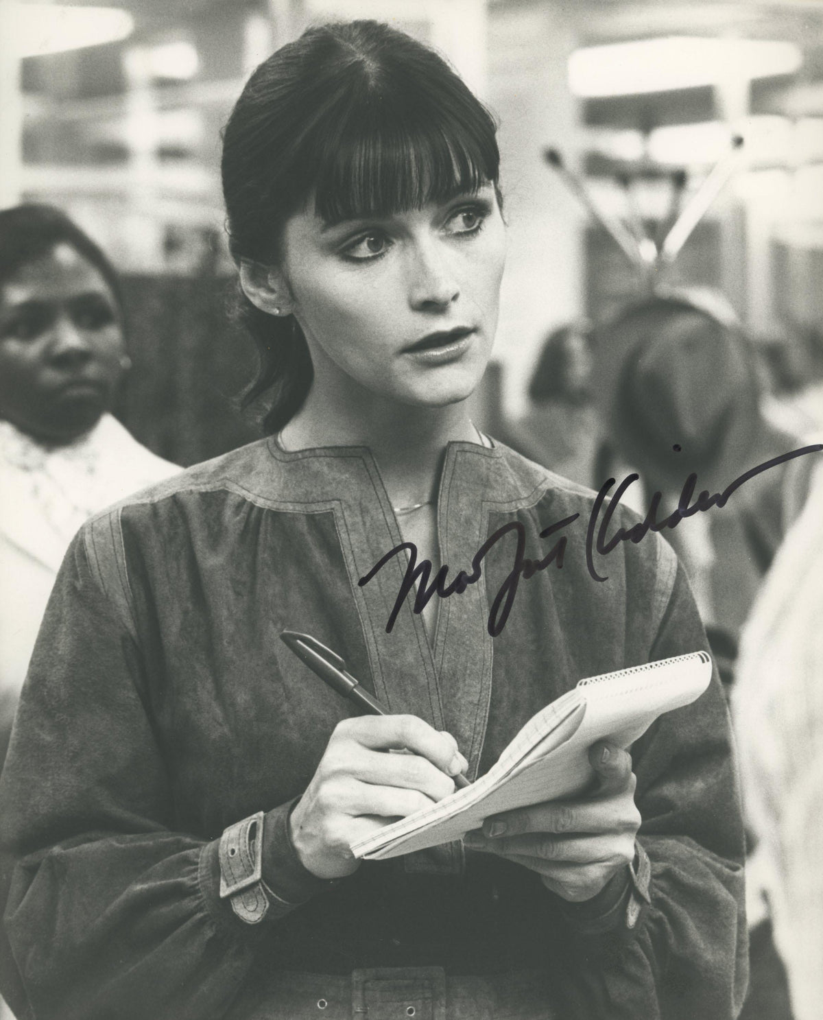 Margot Kidder signed Superman photo