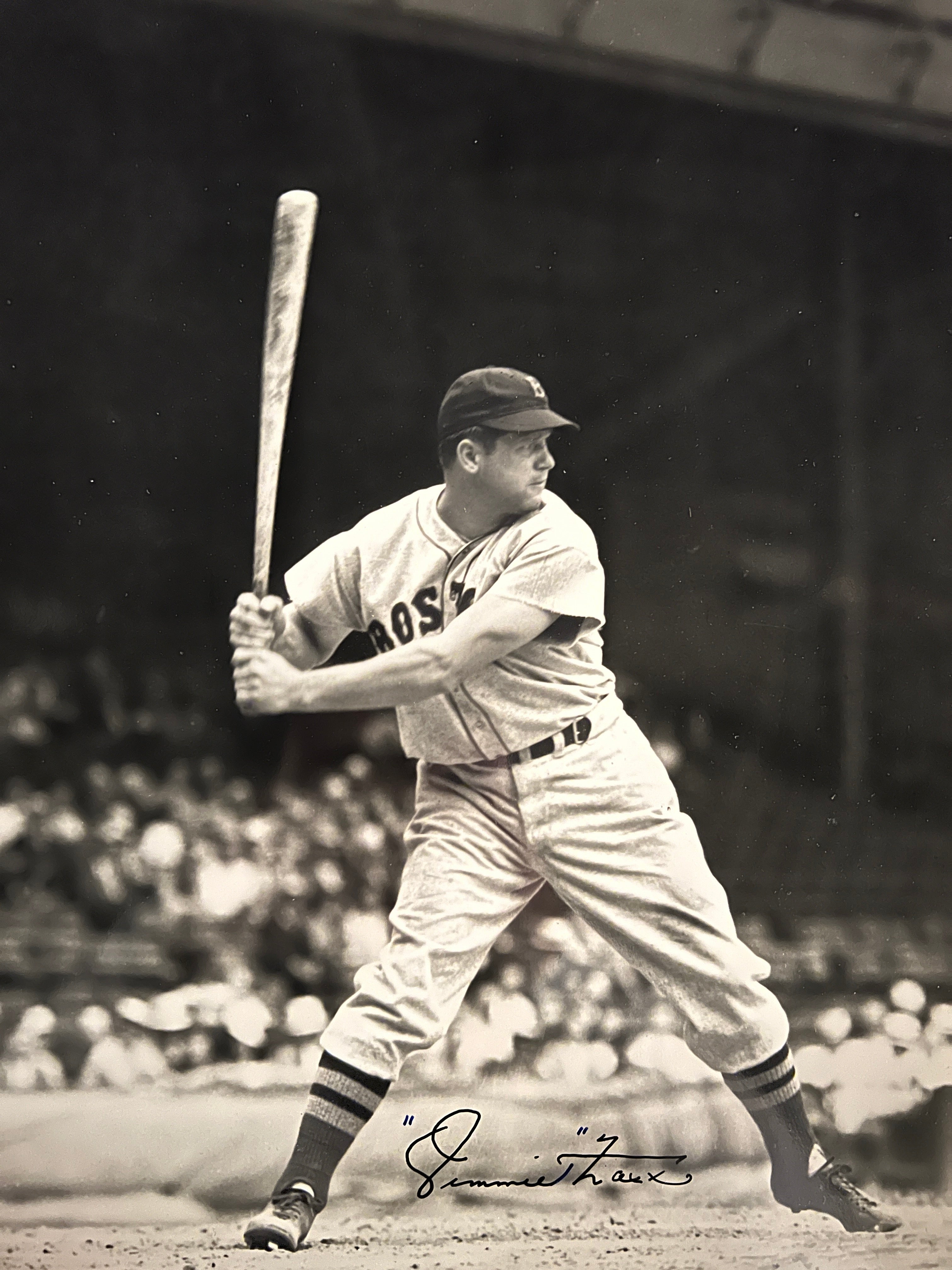 Boston Red Sox Jimmie Foxx facsimile signed photo