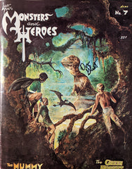 Monsters and Heroes signed magazine