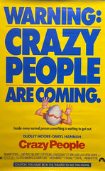 Crazy People 1990 original movie poster
